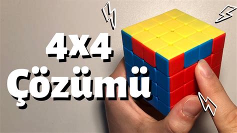 rubik küp 4x4x4 çözümü